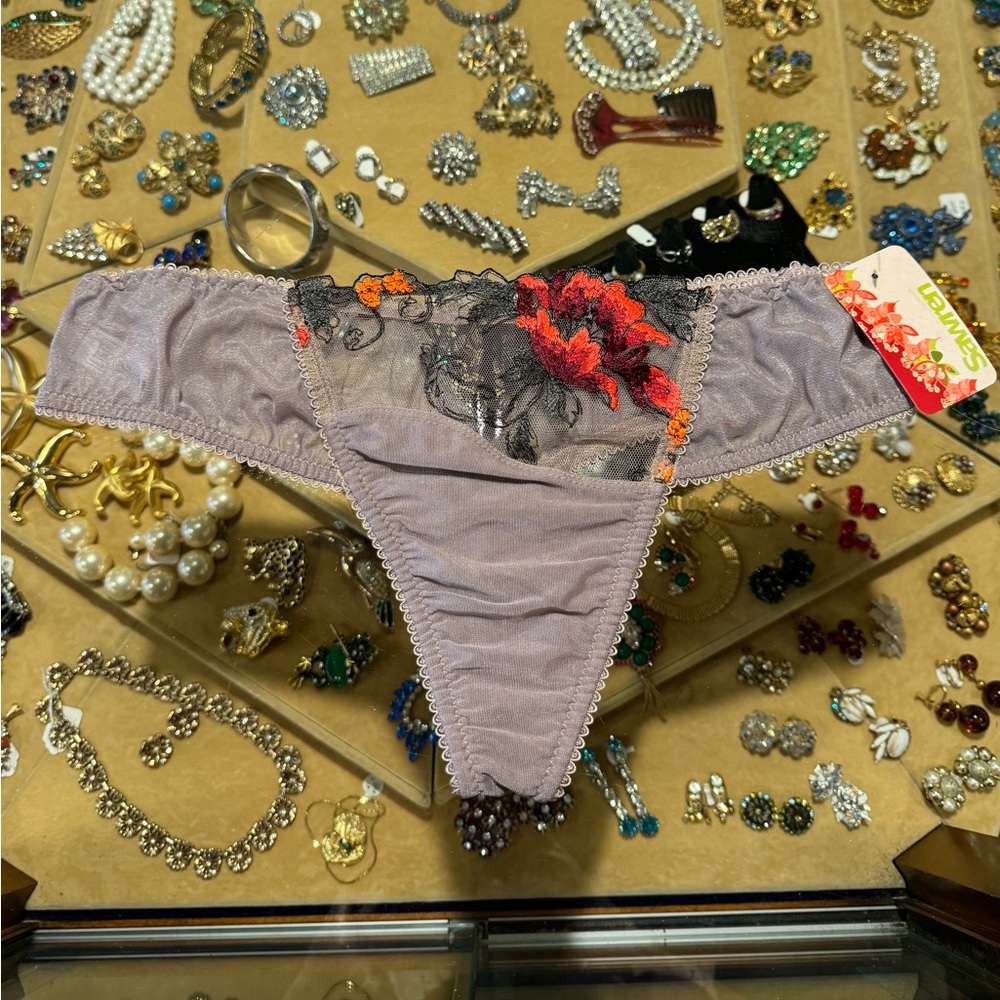 Sawren Intimates Onyx thong. Made in Poland NWT’s